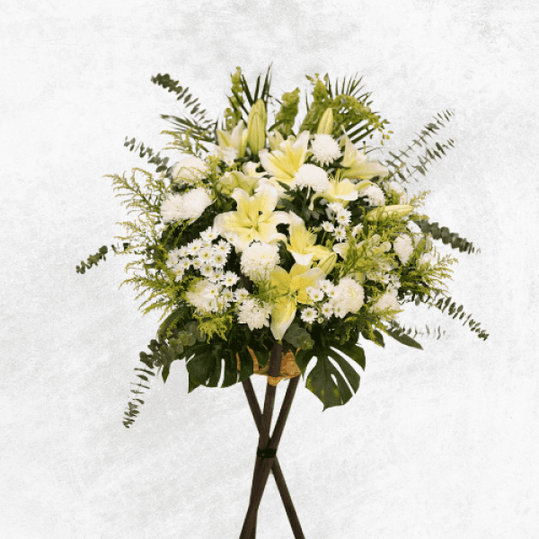 帛事花籃 M55